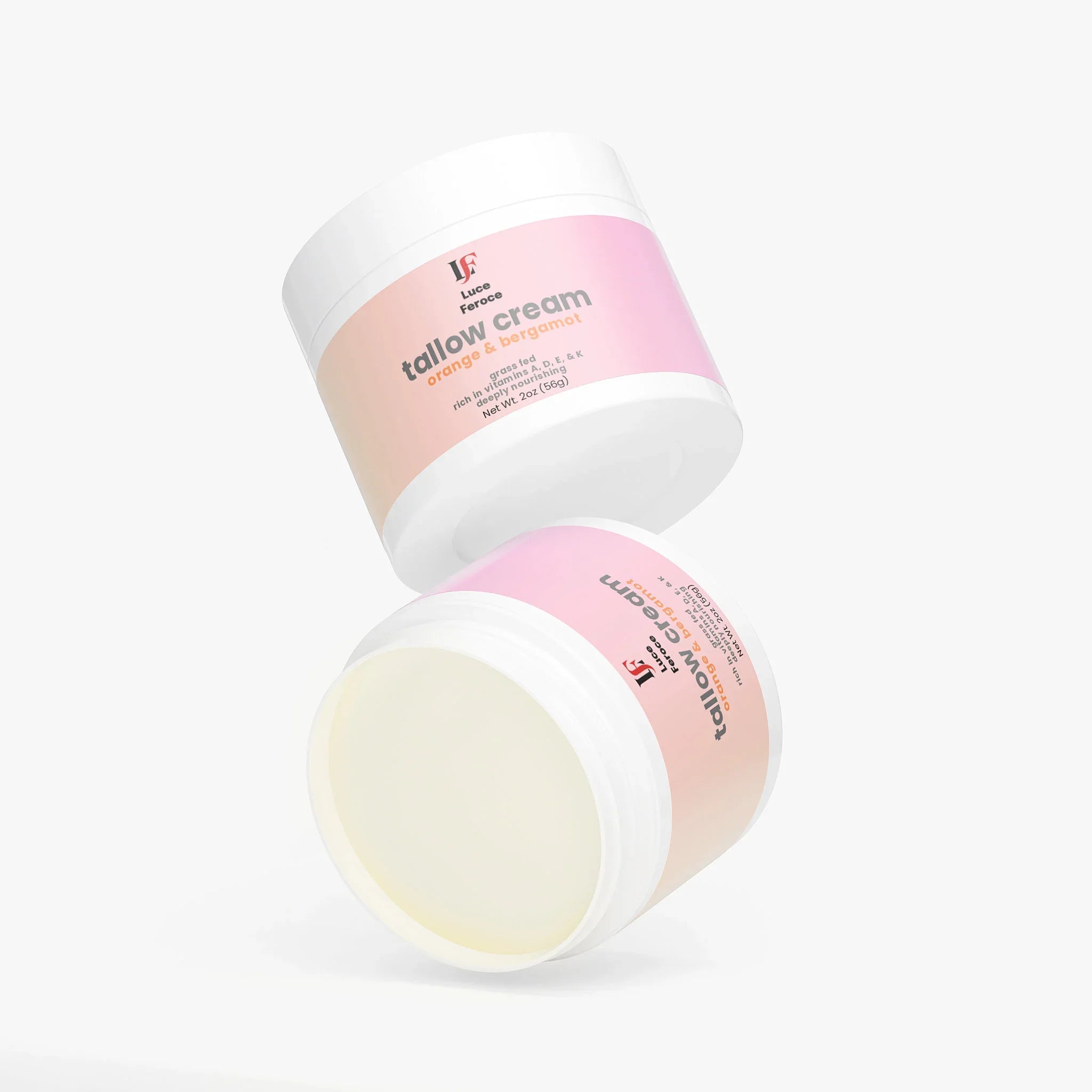 Tallow Cream Orange & Bergamot - Luce Feroce