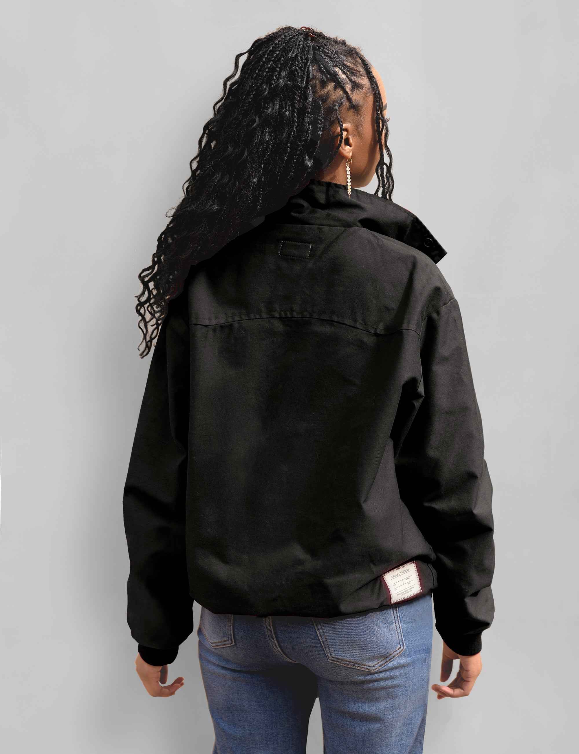 Classic Harrington Jacket in Black