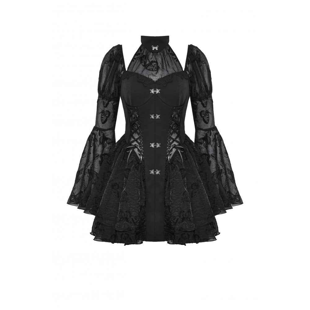 Dark in Love Blanche Butterfly big sleeves Dress