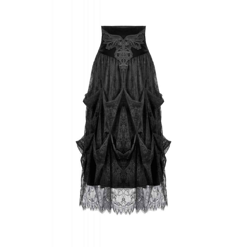 Dark in Love Gloriana Draped Maxi Skirt