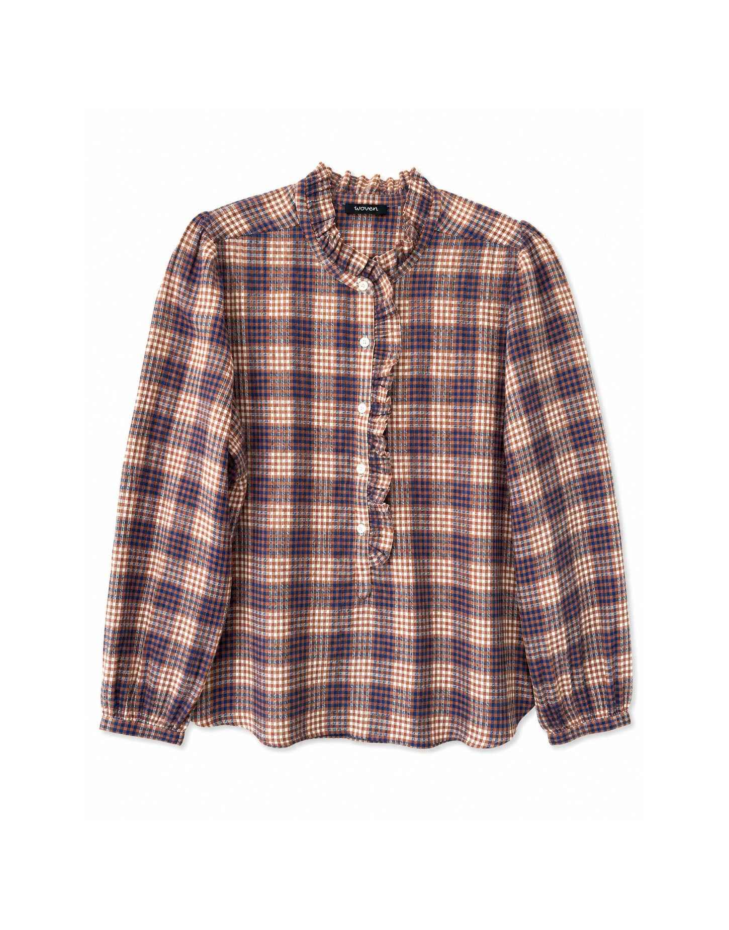 lina blouse | indigo spice