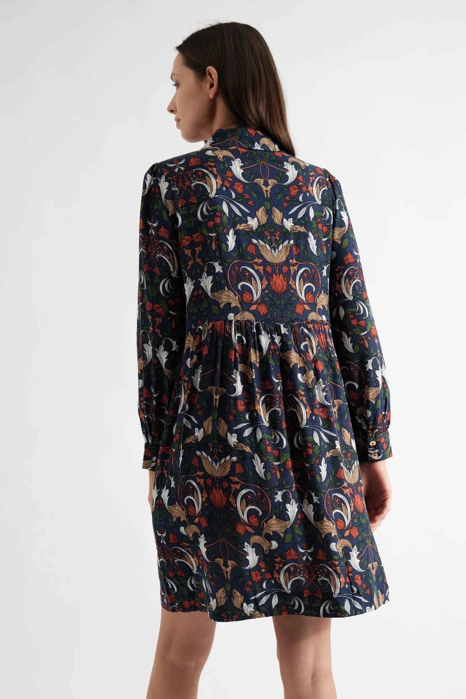 Melly Arts & Crafts Long Sleeve Mini Dress