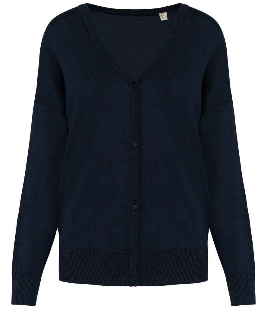 Organic Cotton & Tencel Cardigan: Womens