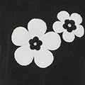 Yumi Black Flower Knitted Sleeveless Jumper Vest