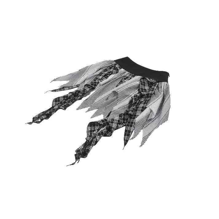 Dark in Love Morrigan Punk Patchwork Skirt