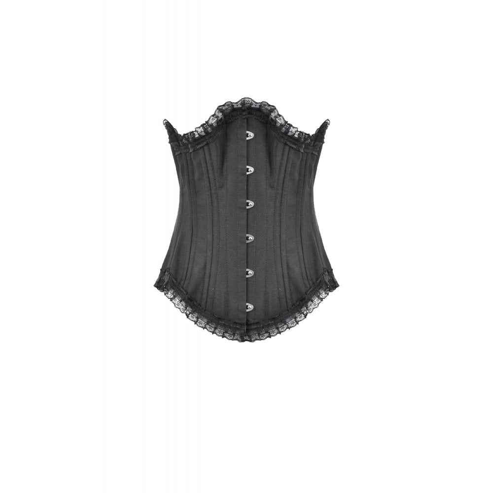 Dark in Love Talia Gothic Longline Metal Boned Corset