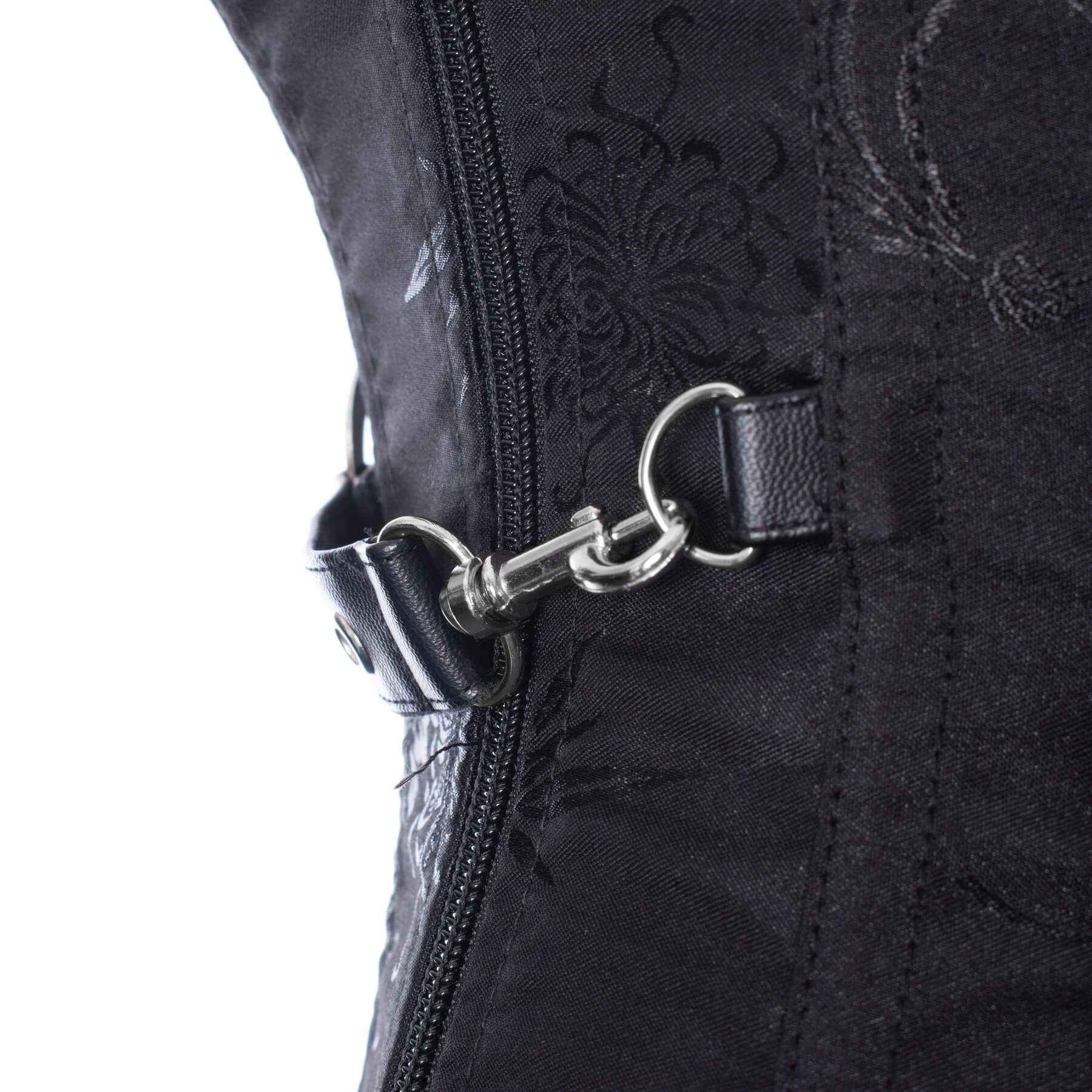 Vixxsin Ebony 2 Piece Corset