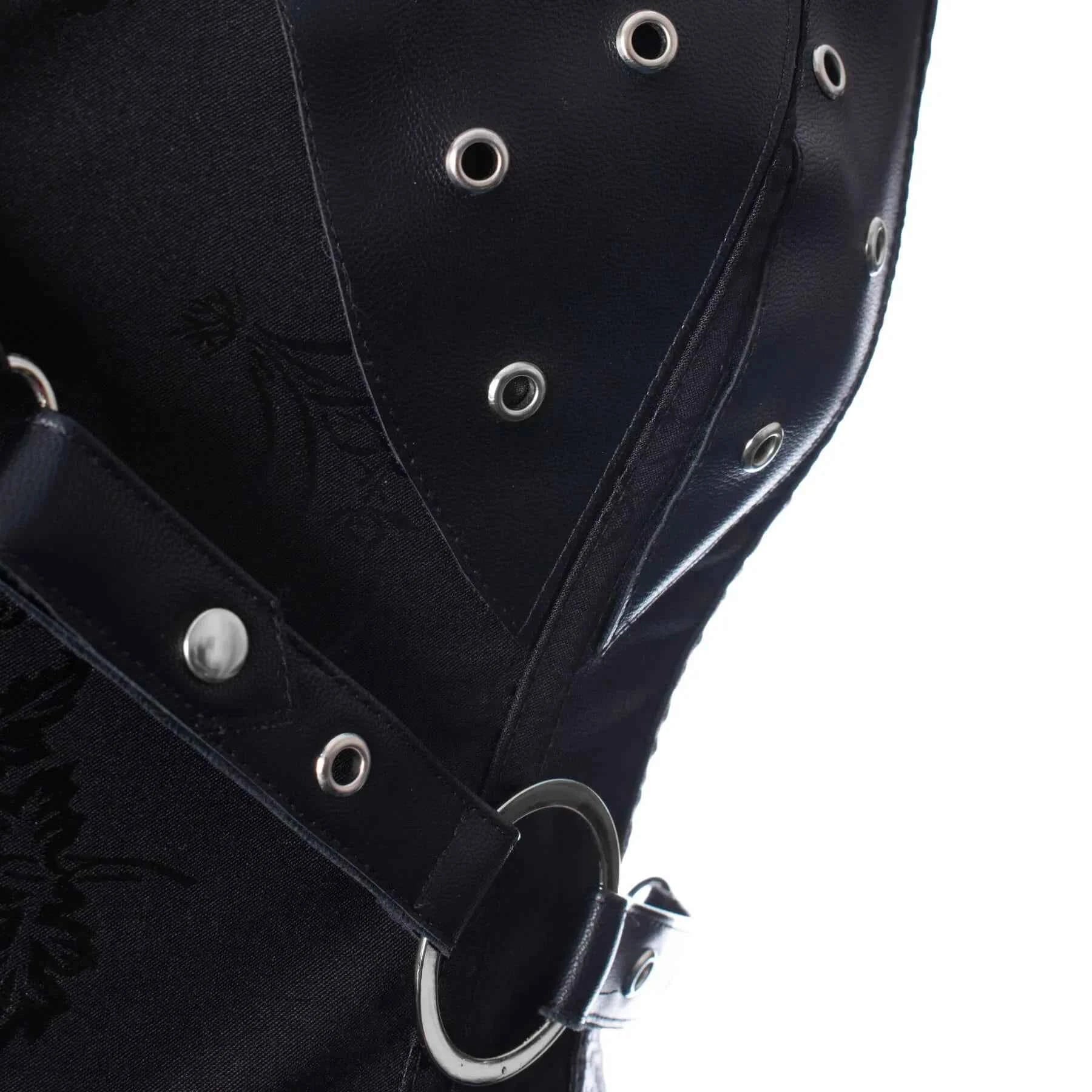 Vixxsin Ebony 2 Piece Corset