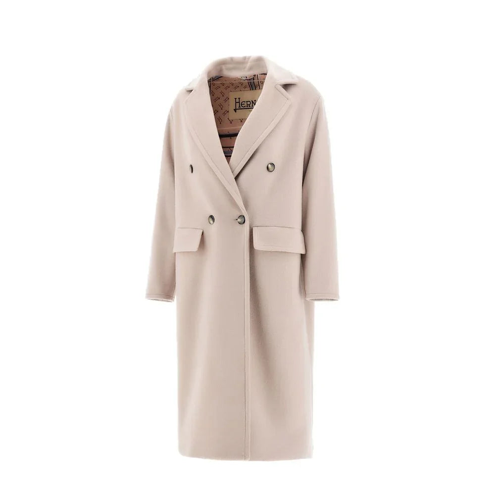 Herno Beige Wool Coat