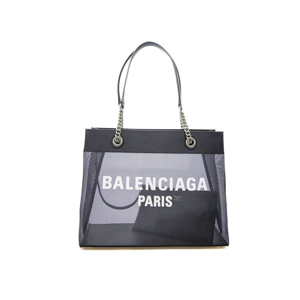 Balenciaga Black Polyester Tote Bag