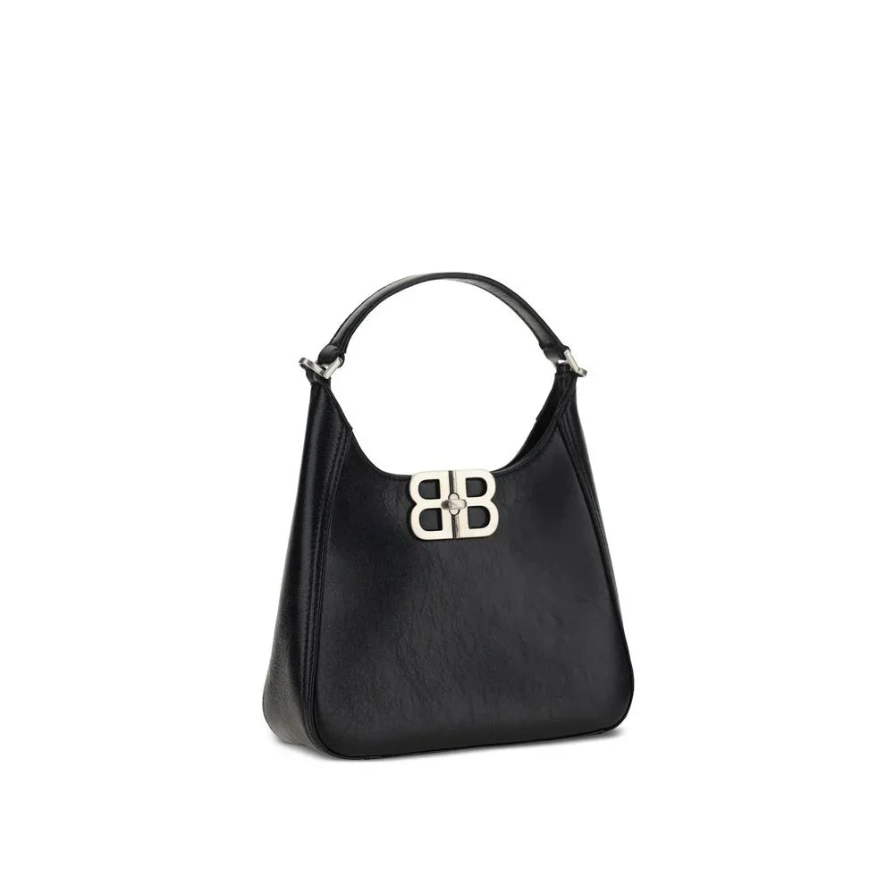 Balenciaga Black Lamb Leather Shoulder Bag