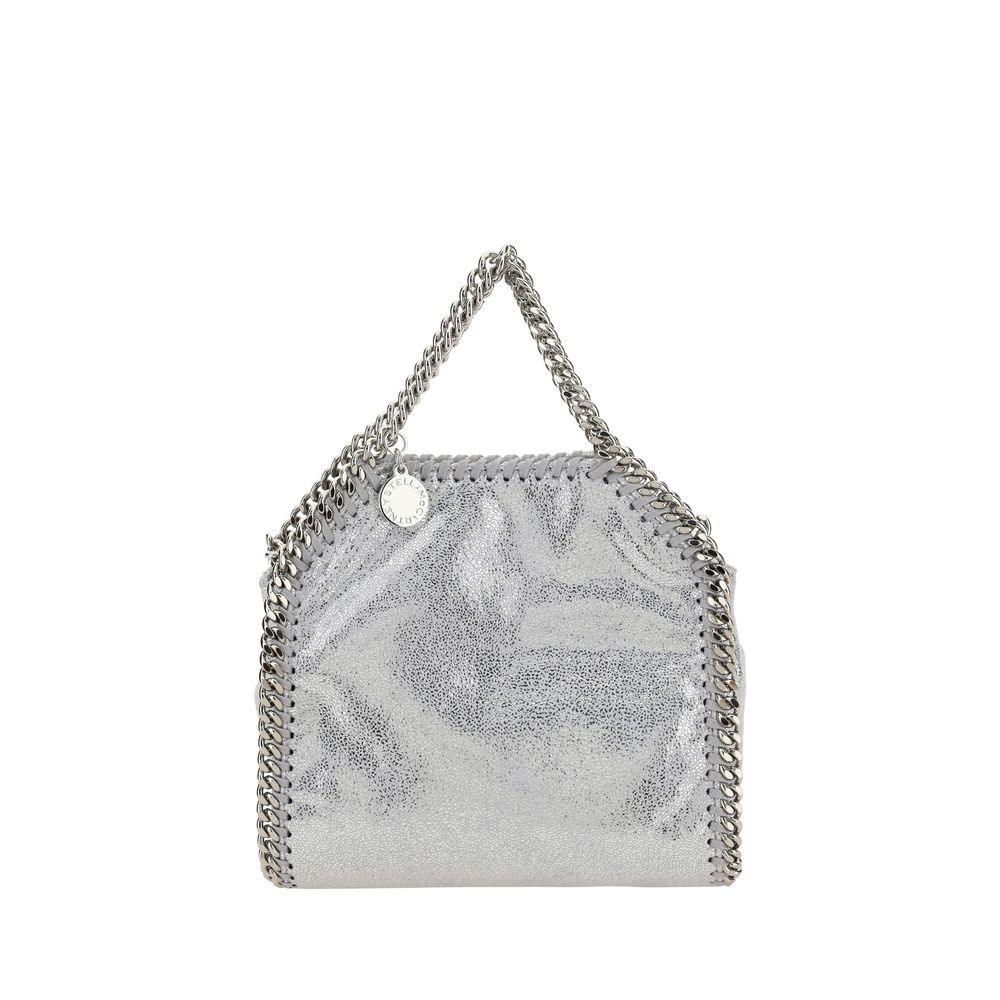 Stella McCartney Silver Polyester Shoulder Bag