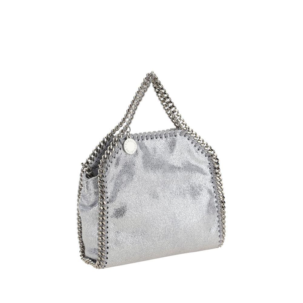 Stella McCartney Silver Polyester Shoulder Bag