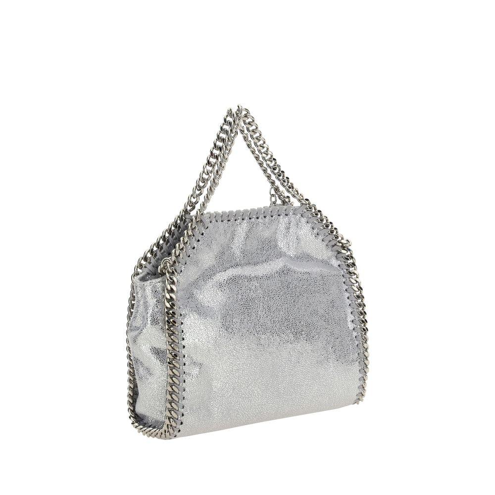 Stella McCartney Silver Polyester Shoulder Bag