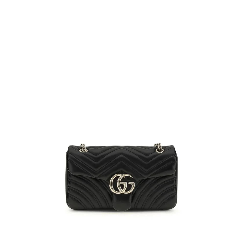 Gucci Black Calf Leather Bos Taurus Shoulder Bag