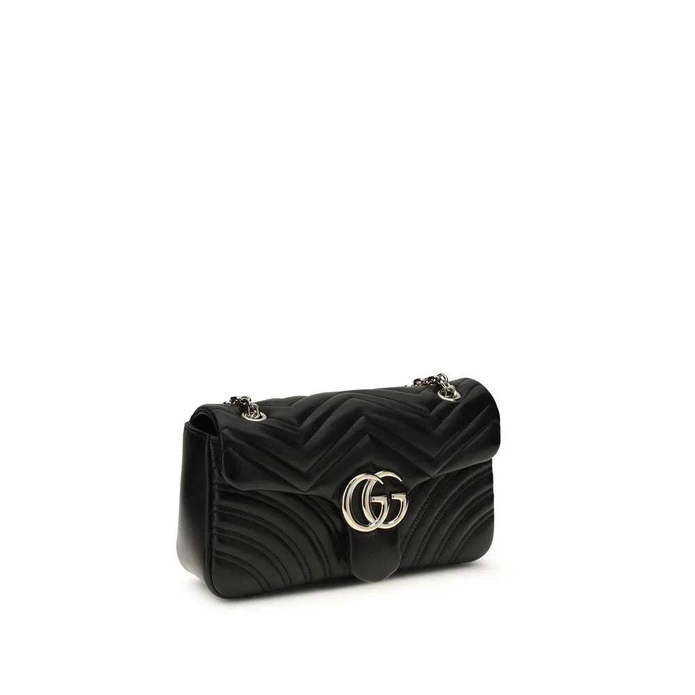 Gucci Black Calf Leather Bos Taurus Shoulder Bag
