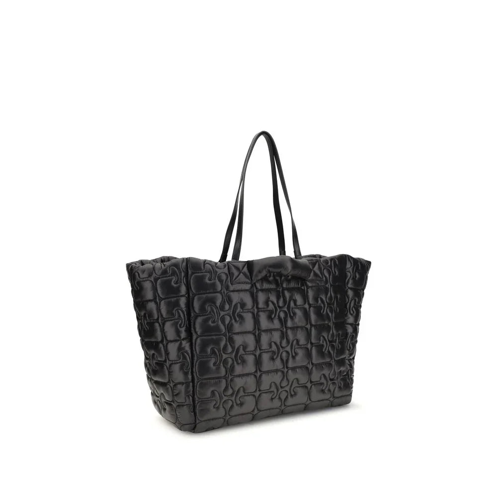 Ganni Black Polyamide Shoulder Bag