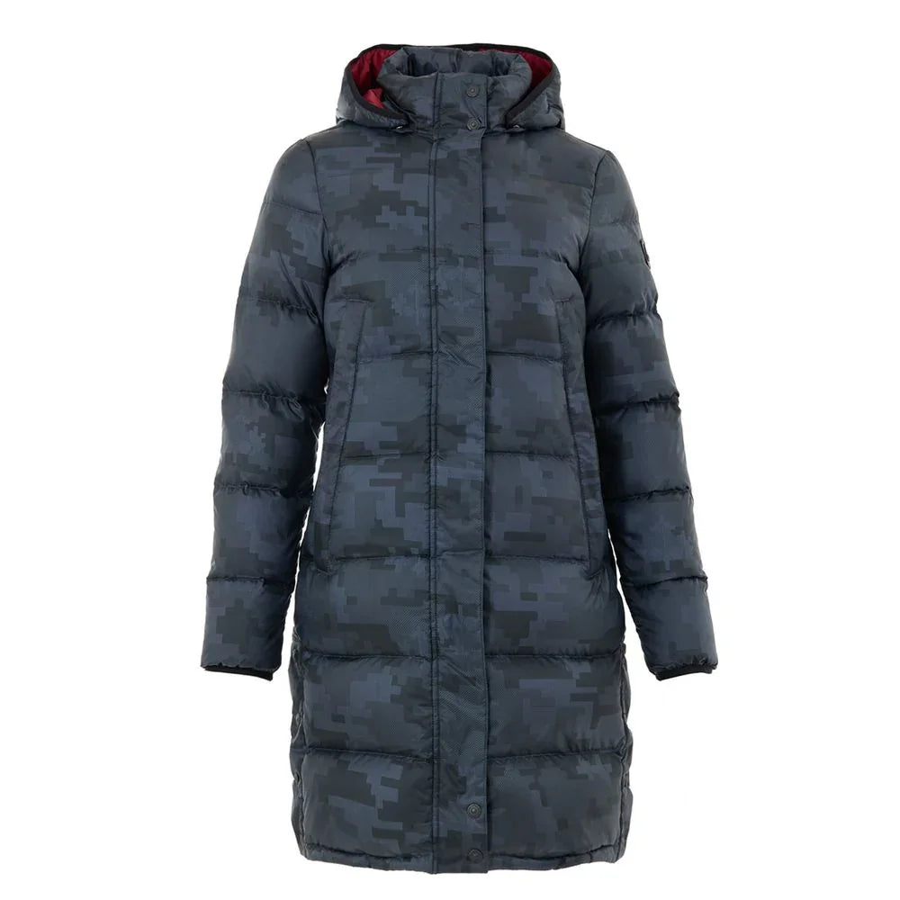 Moose Knuckles Gray Cotton Coat