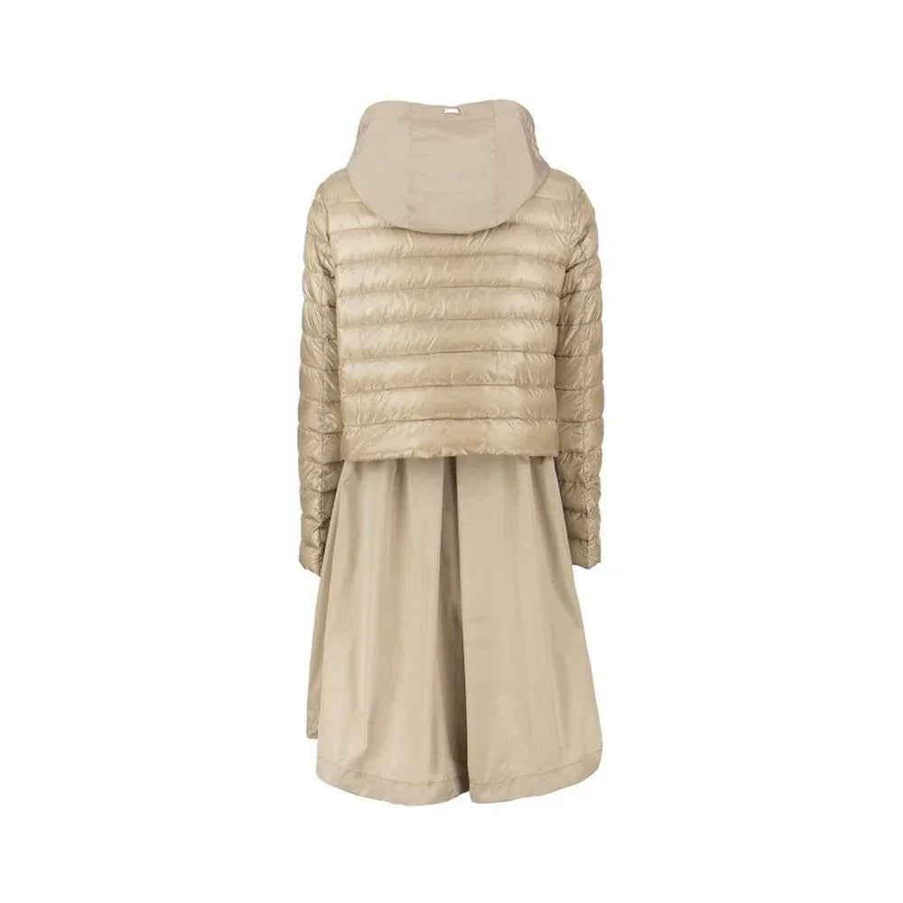Herno Beige Polyester Coat