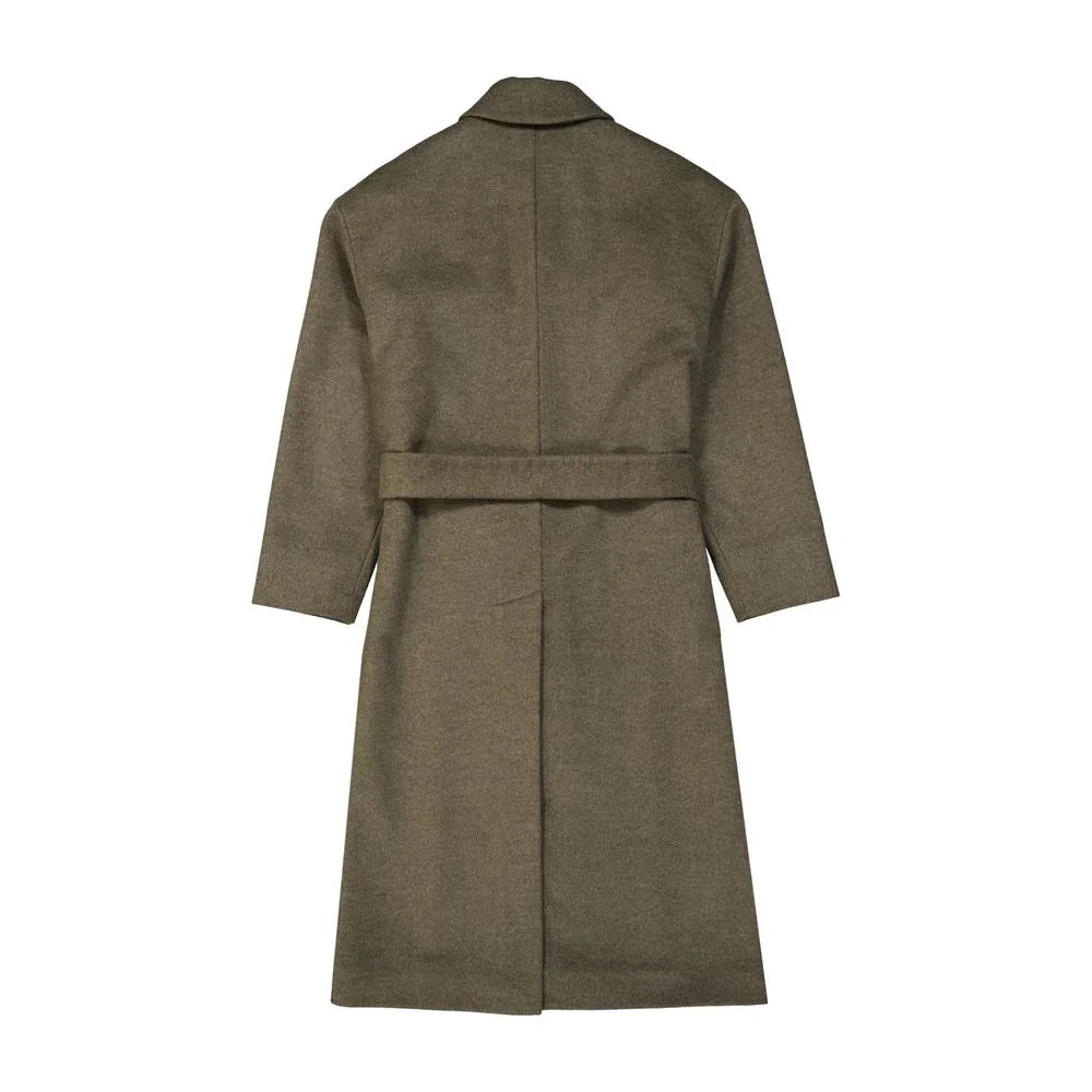 Brunello Cucinelli Bicolor Wool Coat