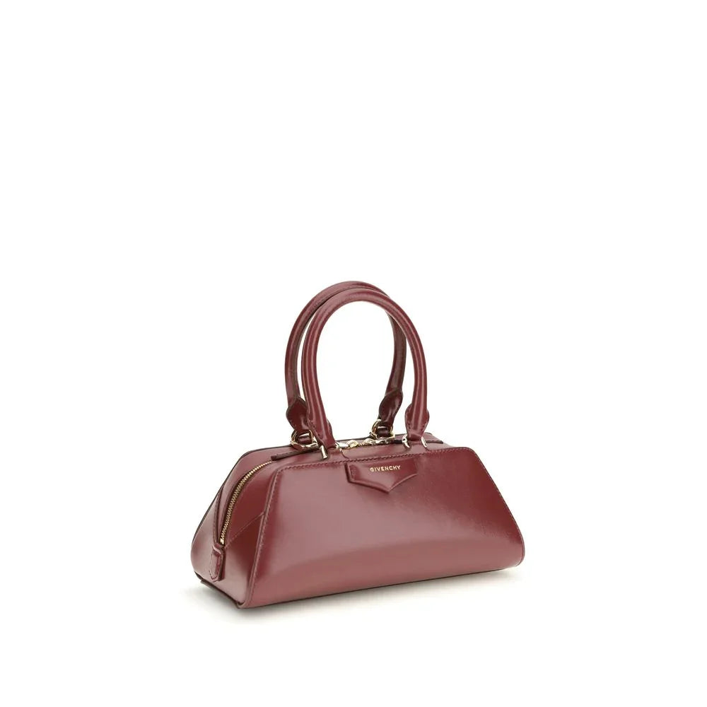 Givenchy Bordeaux Calf Leather Bos Taurus Handbag