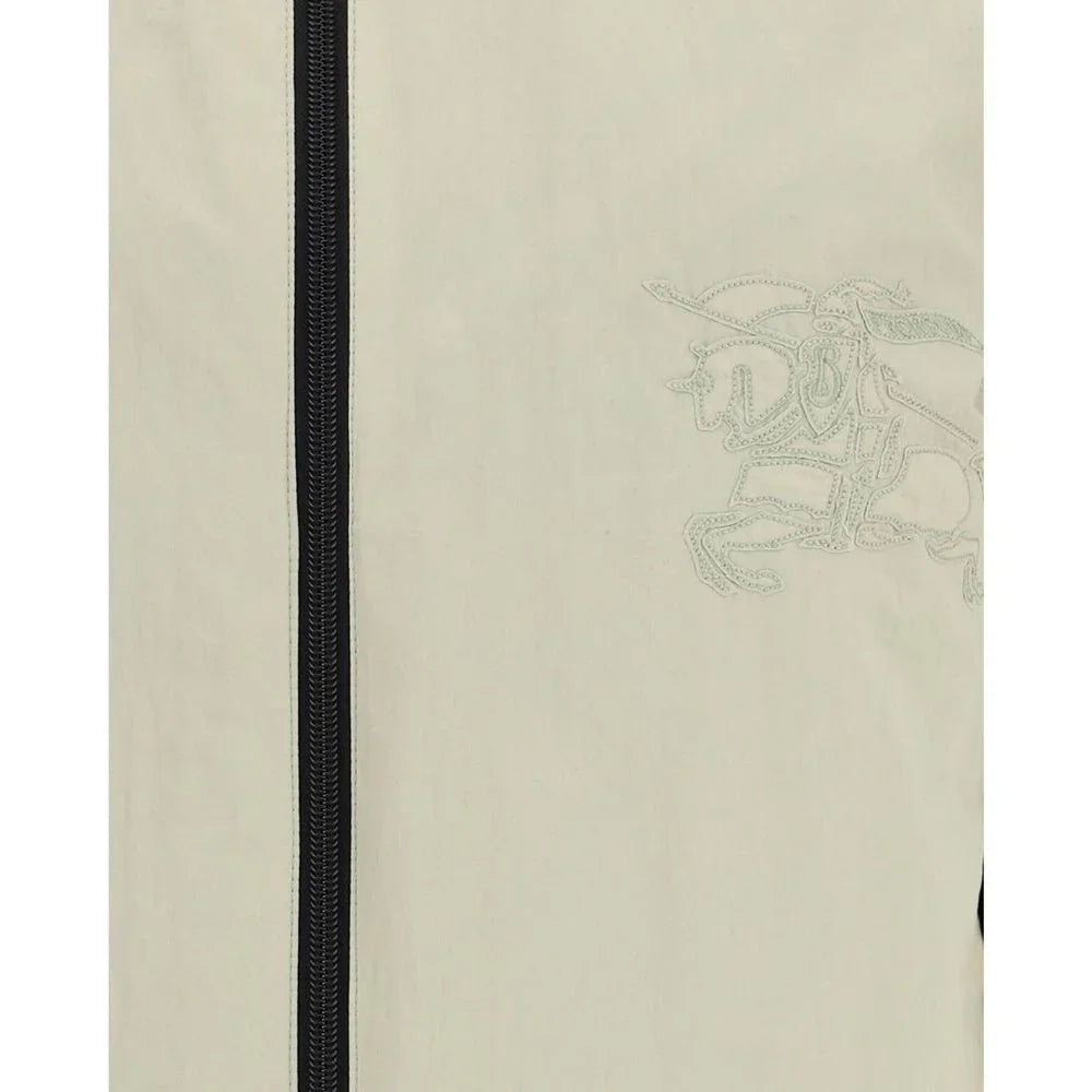 Burberry Gray Polyamide Shell Jacket