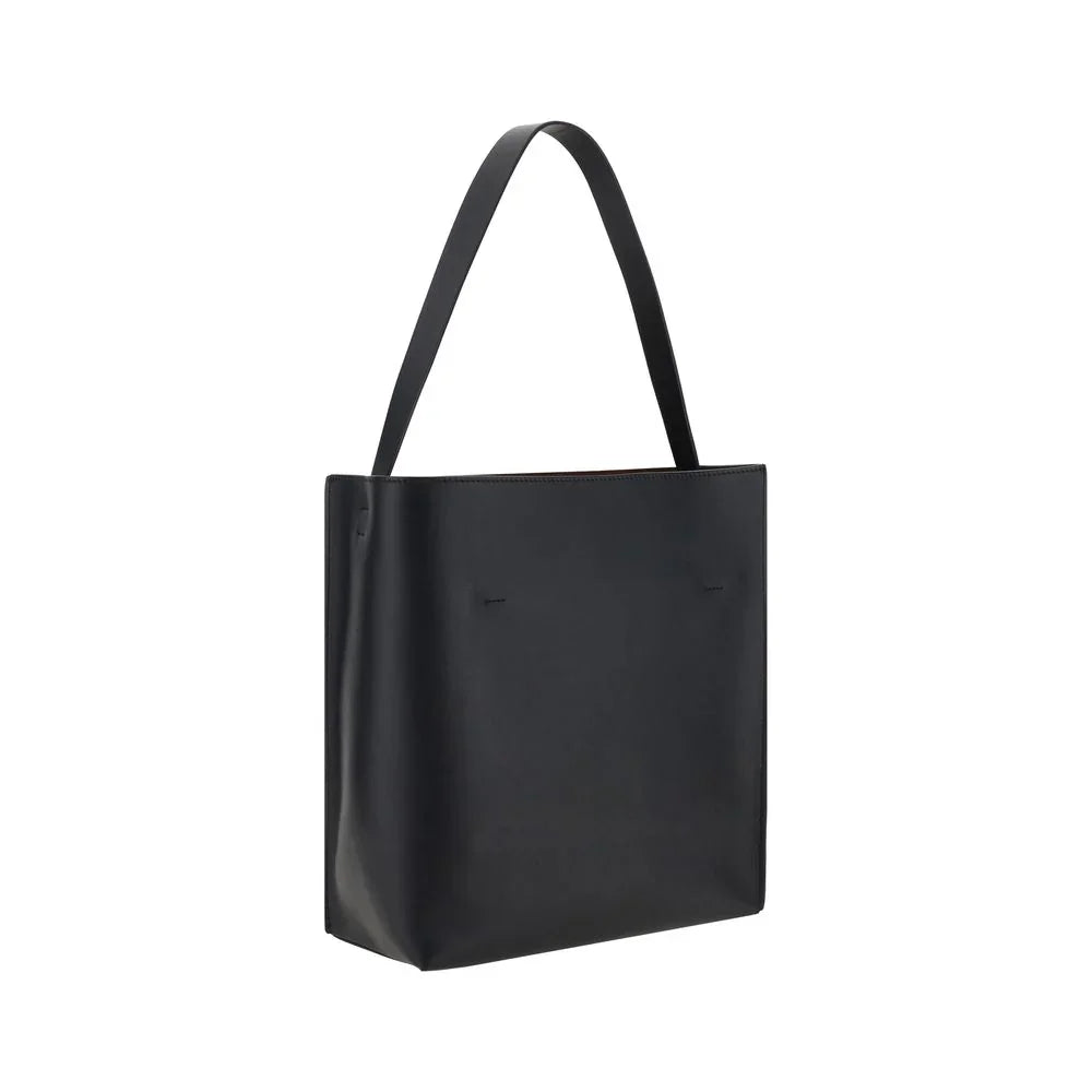 Marni Black Calf Leather Bos Taurus Shoulder Bag