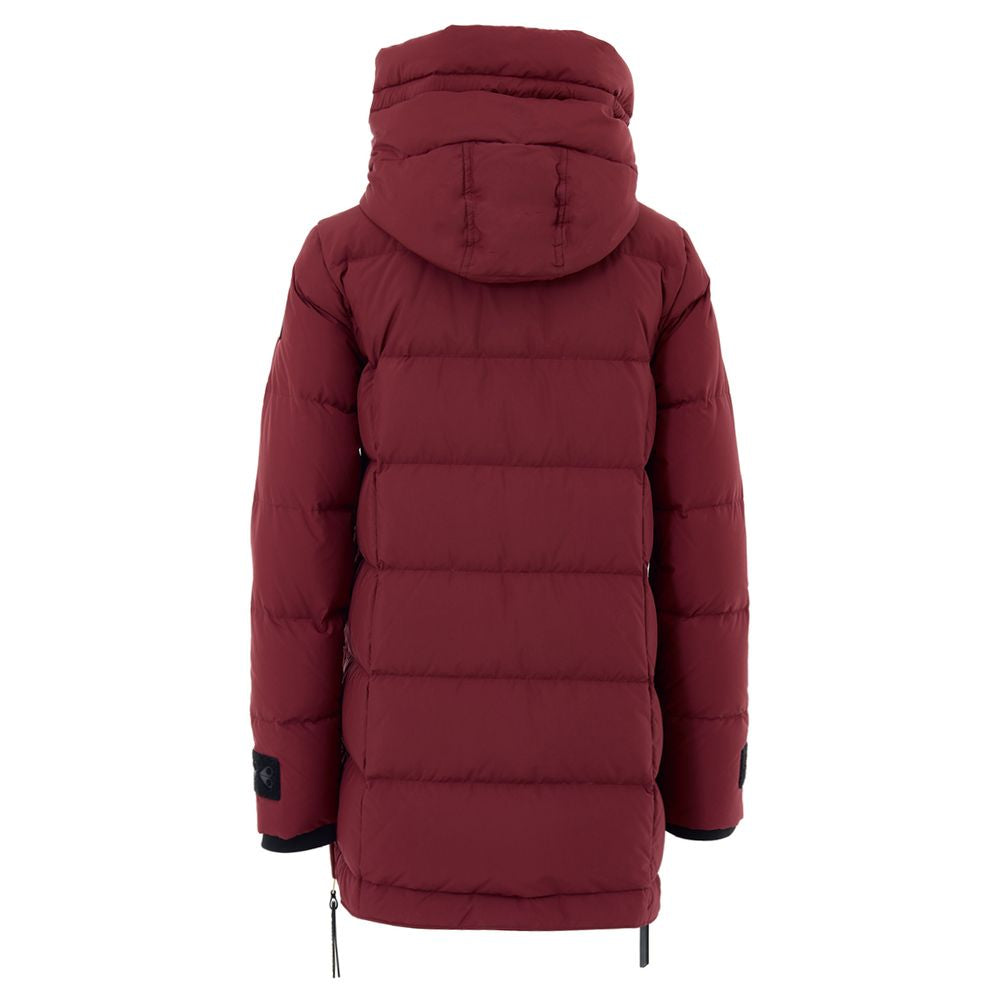 Moose Knuckles Bordeaux Nylon Coat