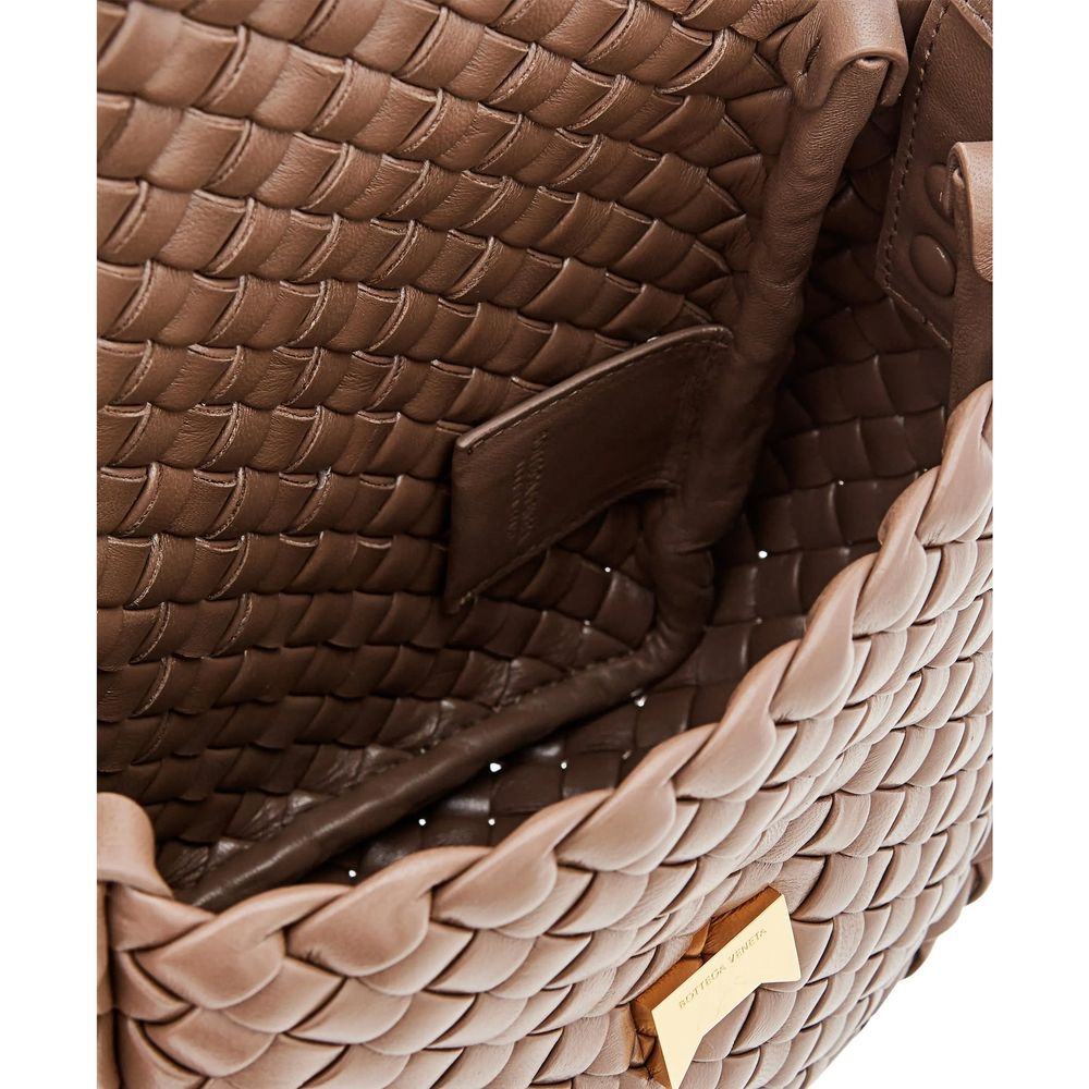 Bottega Veneta Brown Lamb Leather Shoulder Bag
