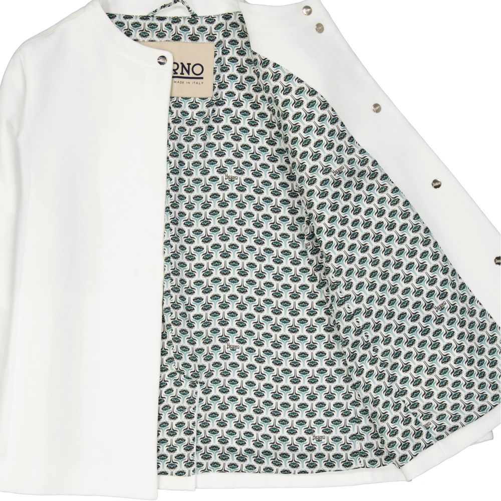 Herno White Cotton Cloacks
