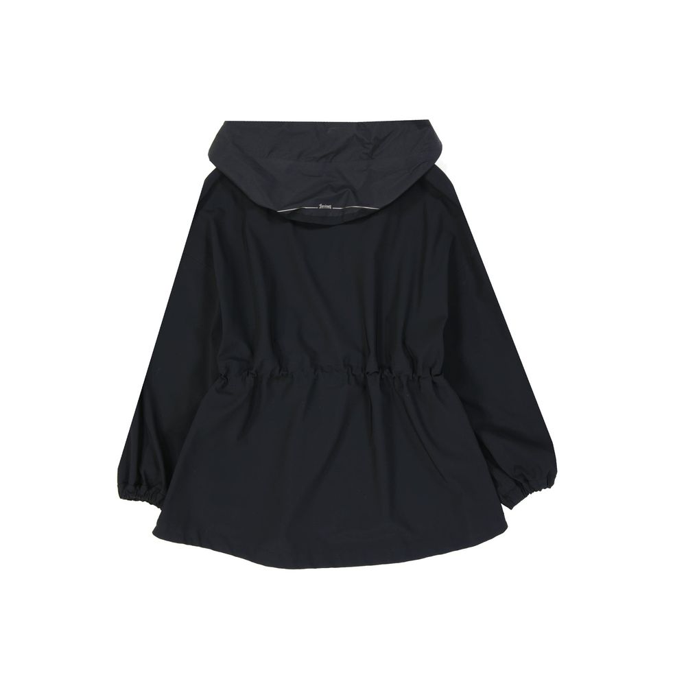 Herno Black Elastane Shell Jacket