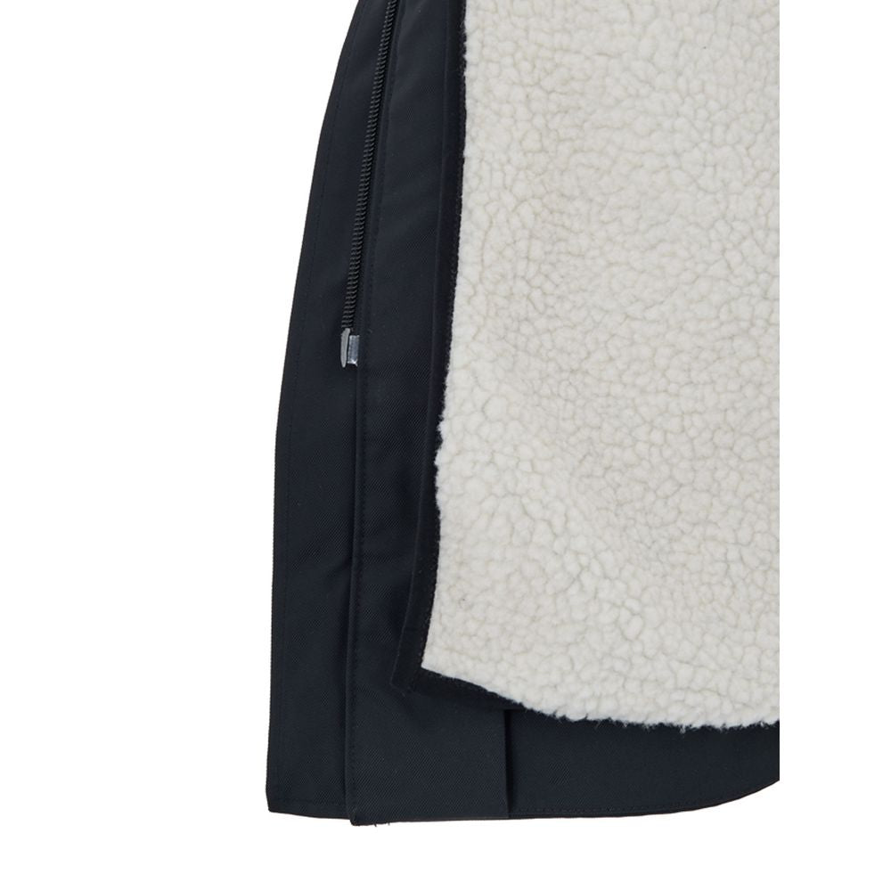 Moose Knuckles Blue Nylon Parka