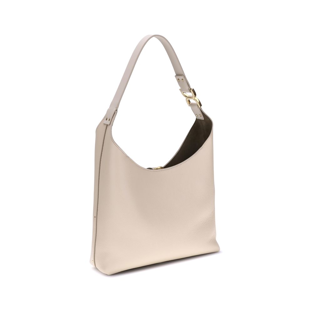 Chloé Beige Calf Leather Bos Taurus Shoulder Bag