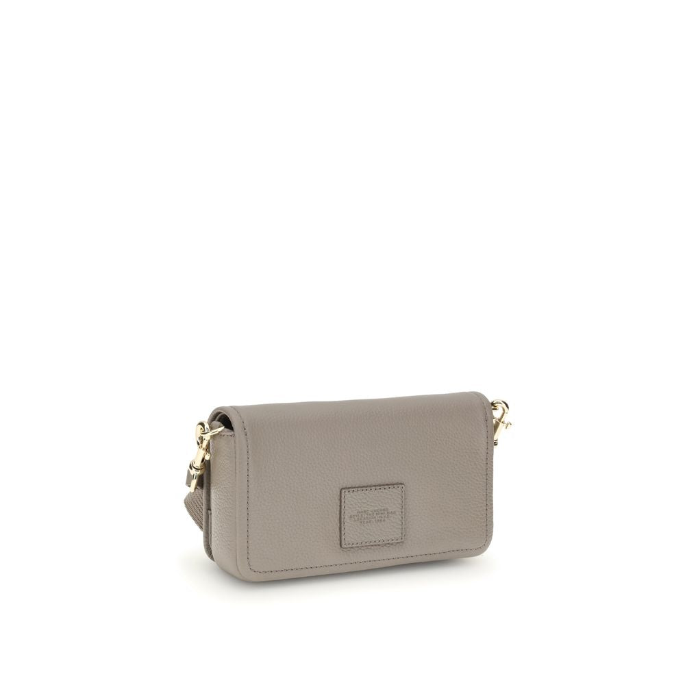 Marc Jacobs Gray Calf Leather Bos Taurus Shoulder Bag