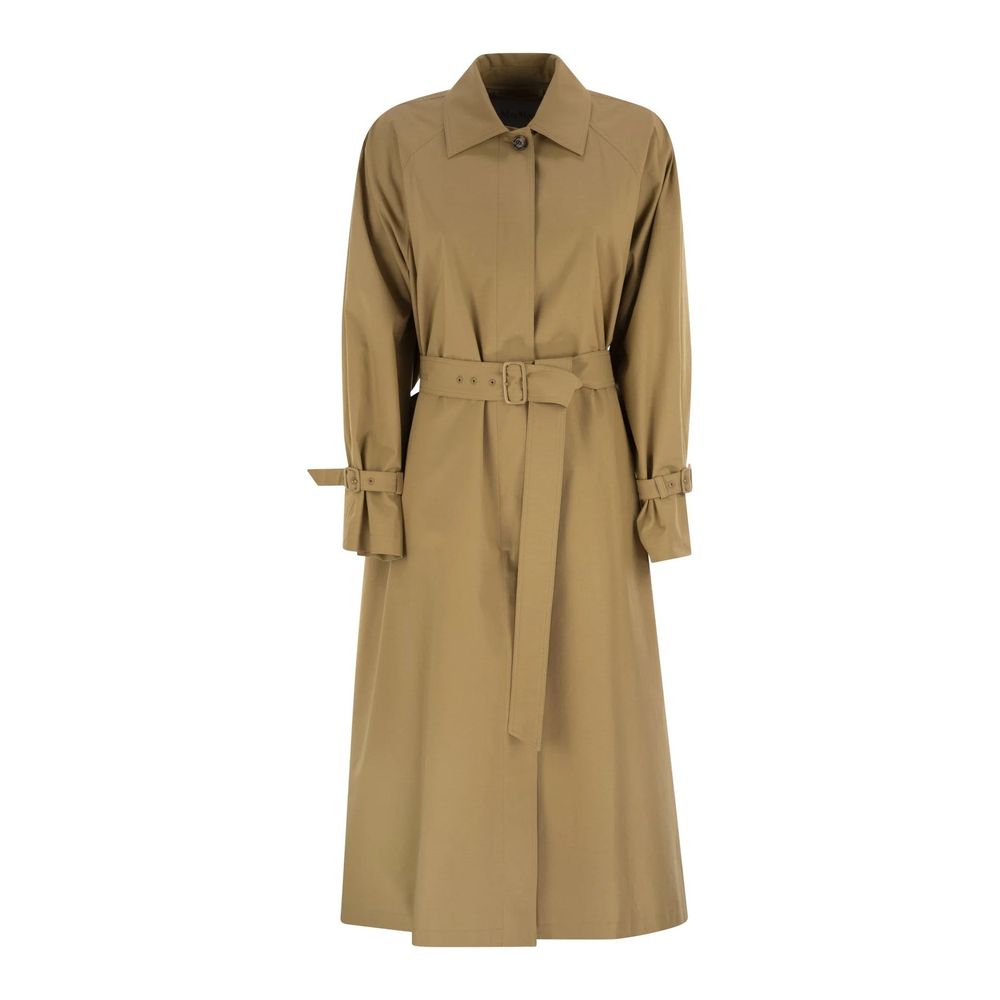Max Mara Brown Cotton Coat