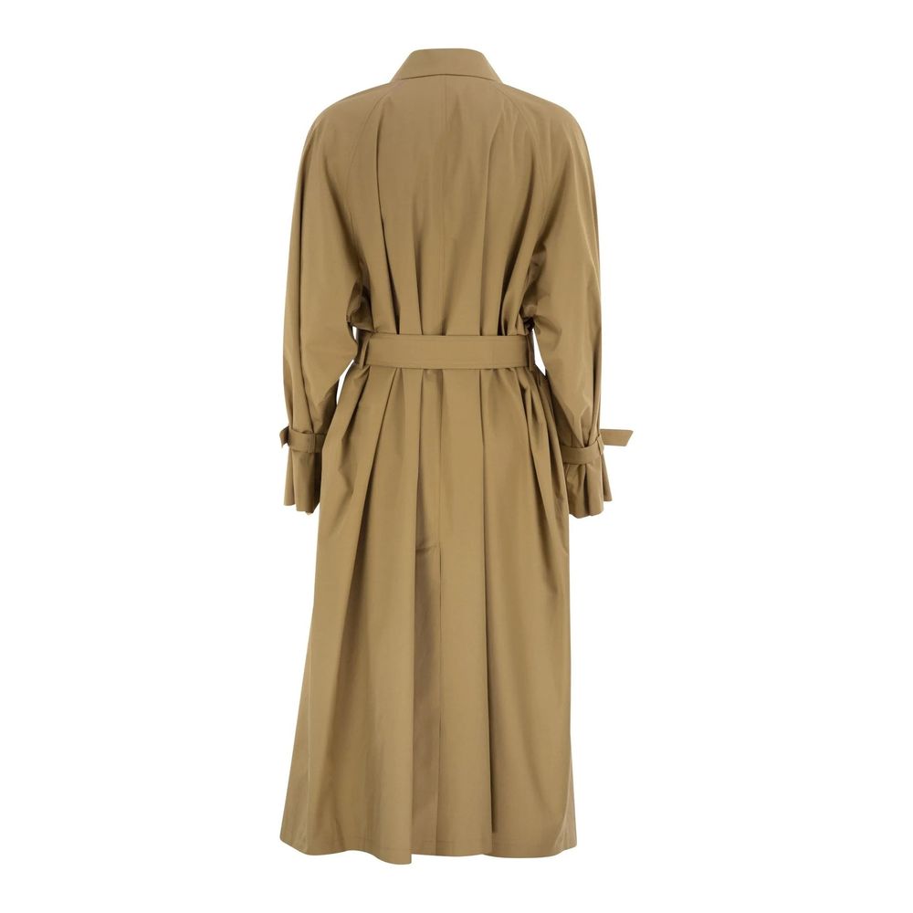 Max Mara Brown Cotton Coat