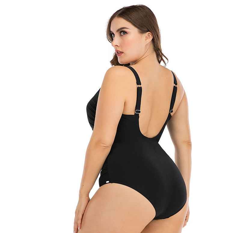Women's large one piece swimsuit