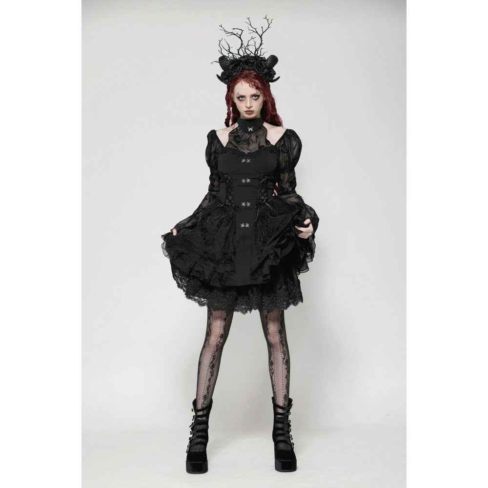 Dark in Love Blanche Butterfly big sleeves Dress