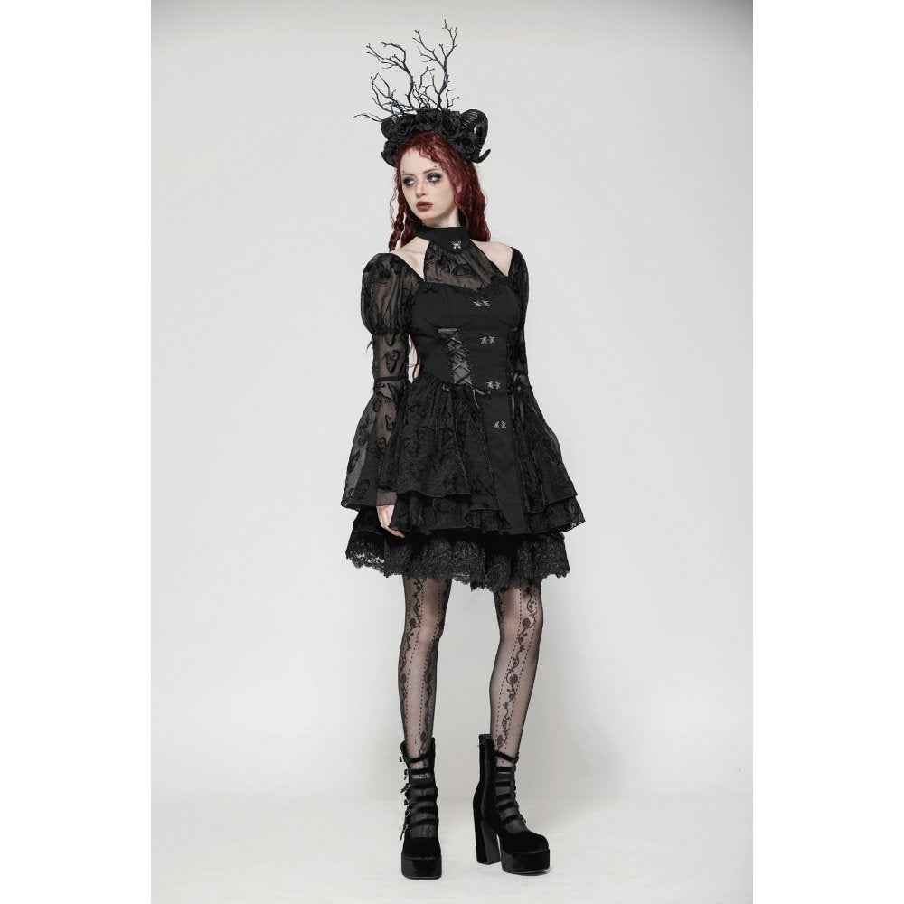 Dark in Love Blanche Butterfly big sleeves Dress
