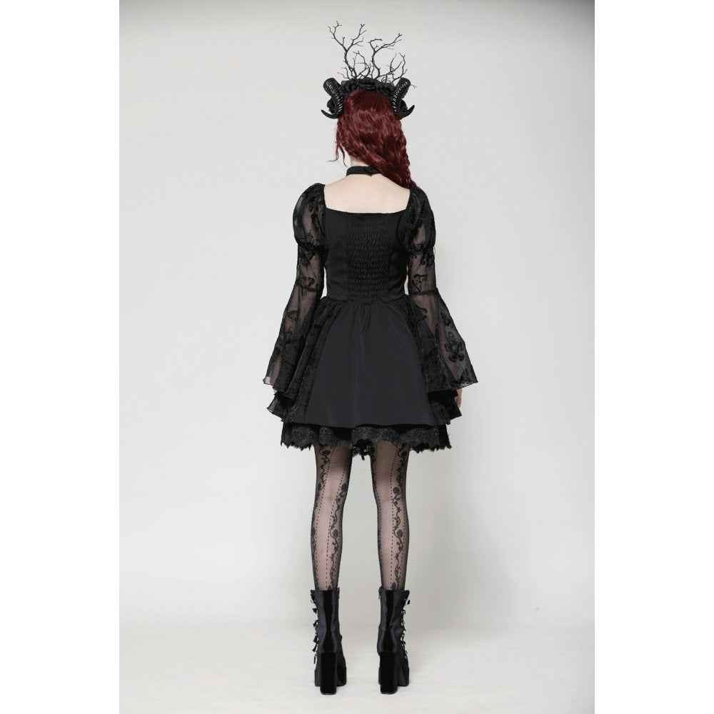 Dark in Love Blanche Butterfly big sleeves Dress