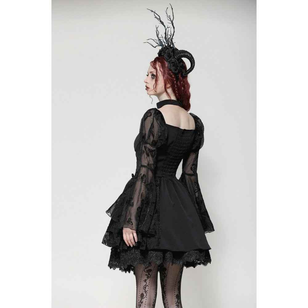 Dark in Love Blanche Butterfly big sleeves Dress