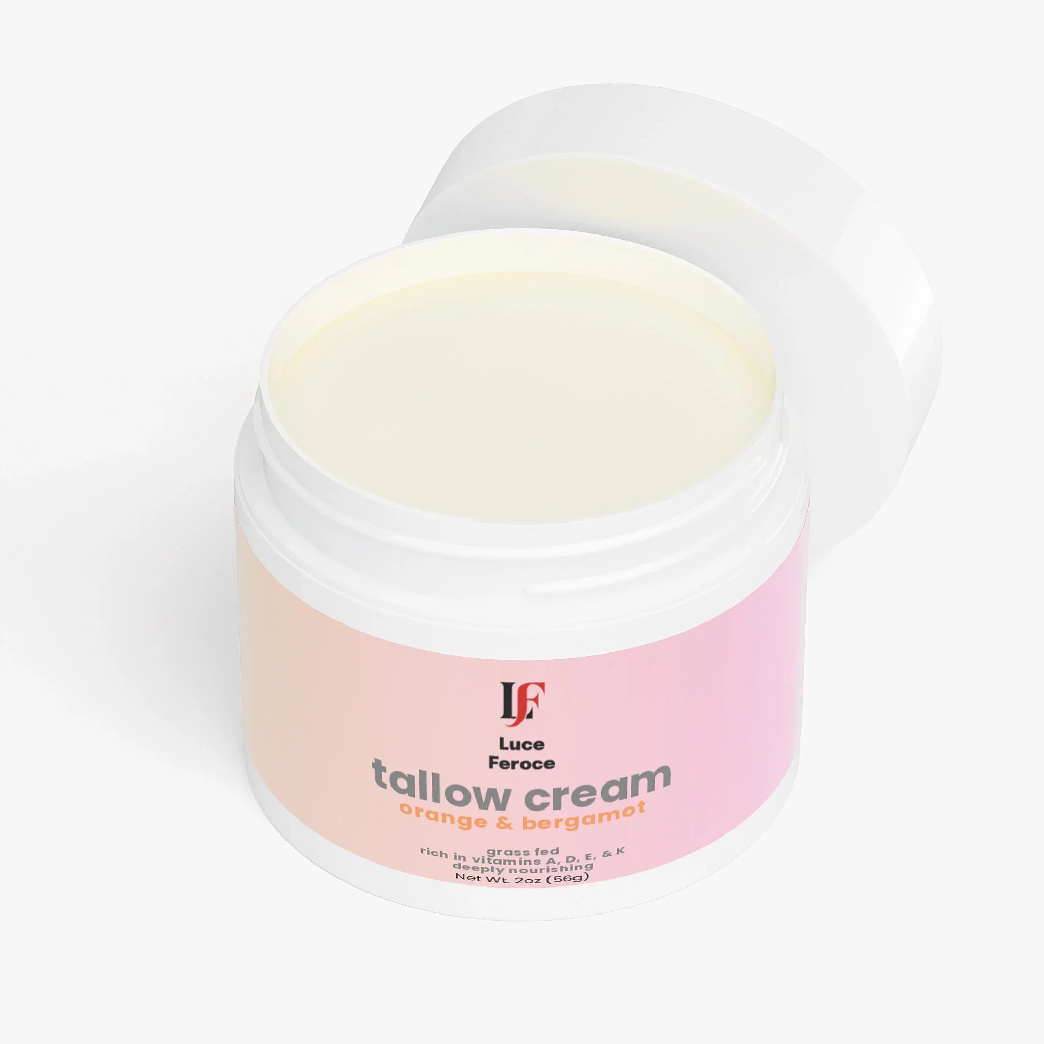 Tallow Cream Orange & Bergamot - Luce Feroce