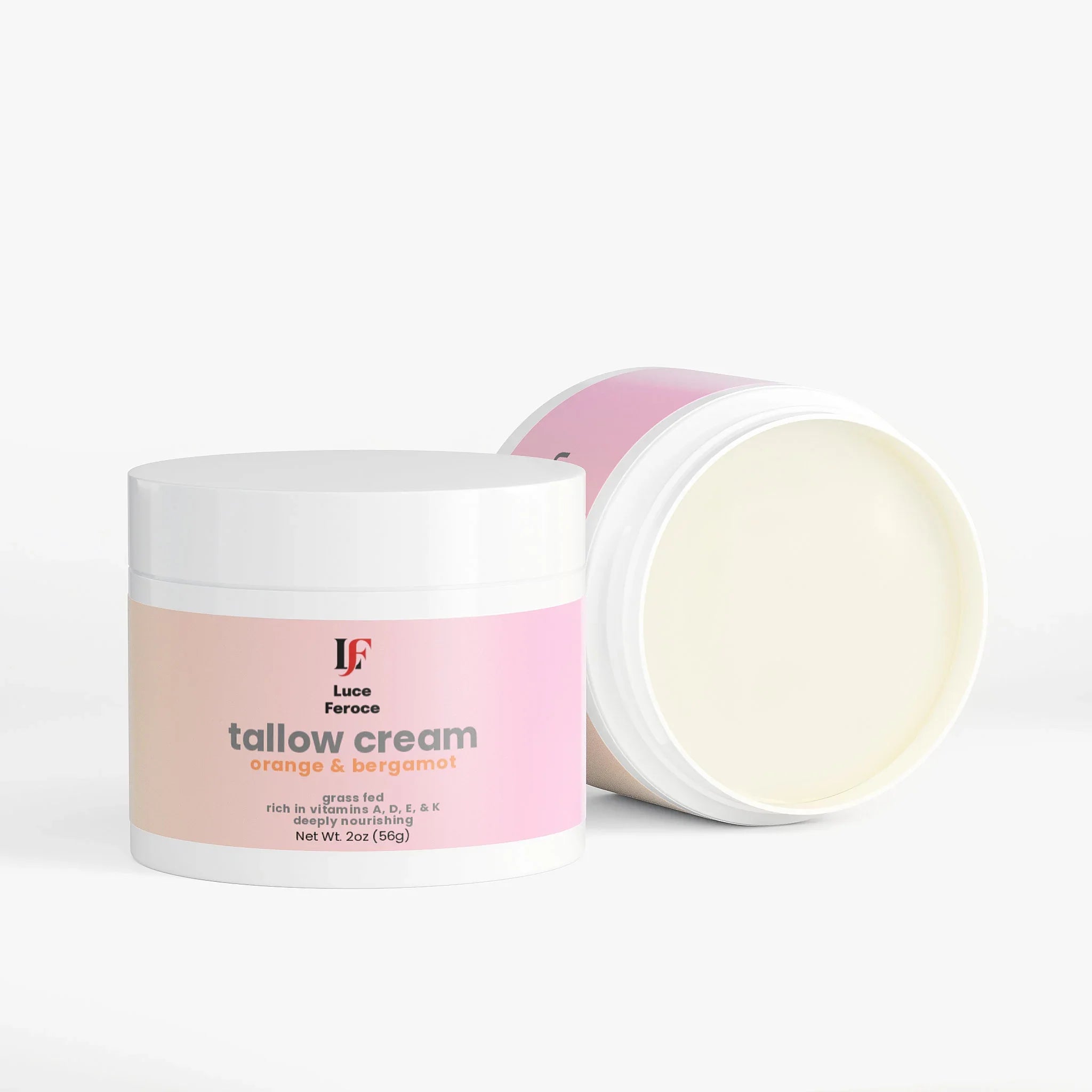 Tallow Cream Orange & Bergamot - Luce Feroce