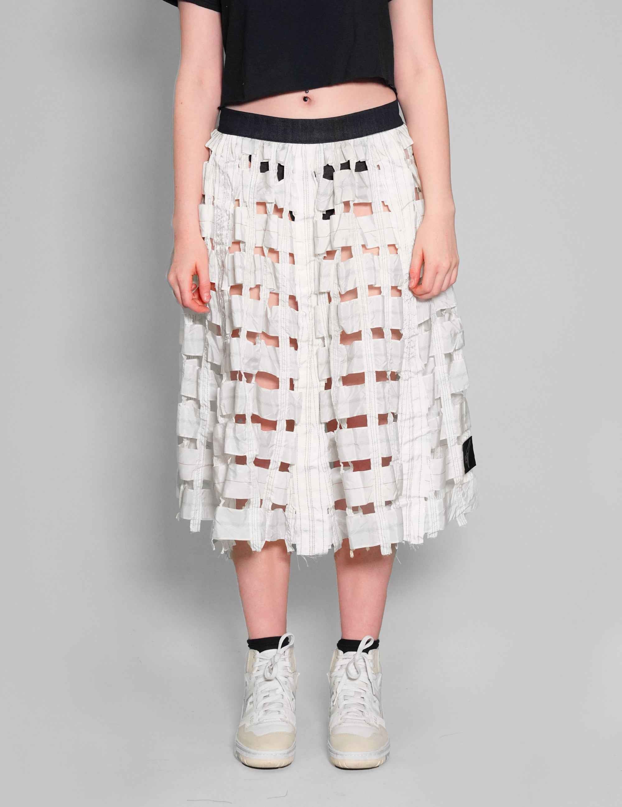 Parachute Skirt - White or Black