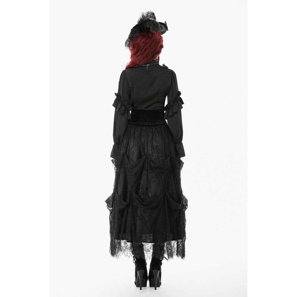 Dark in Love Gloriana Draped Maxi Skirt
