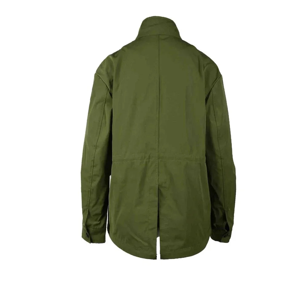 Love Moschino Green Polyester Parka