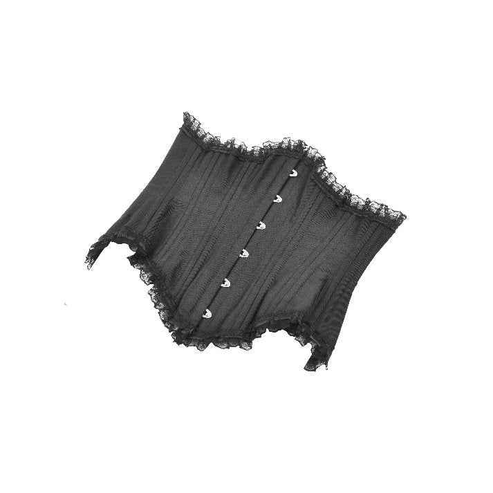 Dark in Love Talia Gothic Longline Metal Boned Corset