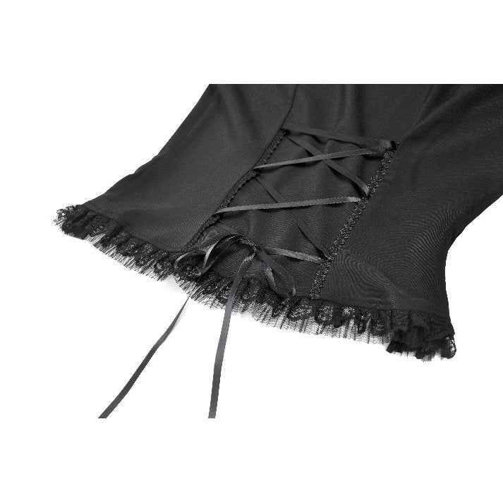 Dark in Love Courtly Cross Gem Gothic Blouse