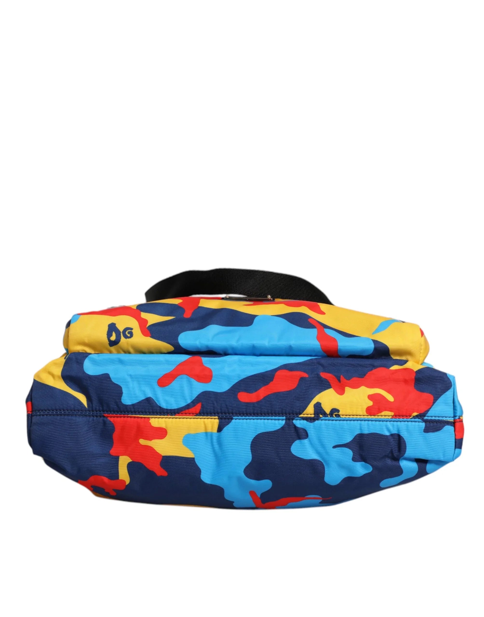 Dolce &amp; Gabbana Einkaufstasche aus Nylon in mehrfarbigem Camouflage-Look