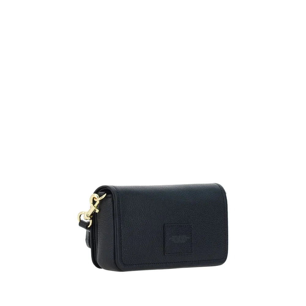 Marc Jacobs Black Calf Leather Bos Taurus Shoulder Bag